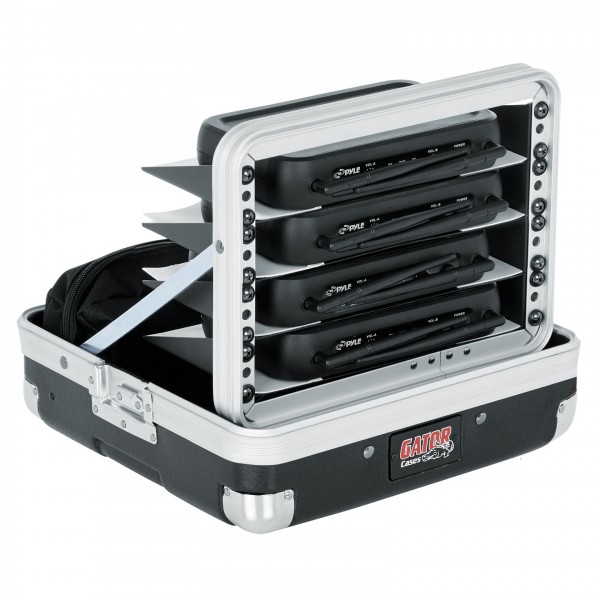 Gator for 4 Wireless Systems - Open with Systems (Wireless Systems and Mics Not Included)