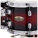 Pearl Decade Maple 22'' 6pc Shell Pack, Gloss Deep Red Burst