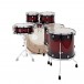 Pearl Decade Maple 22'' 6pc Shell Pack, Gloss Deep Red Burst