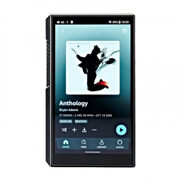 FiiO M11S Digital Audio Player - player screen