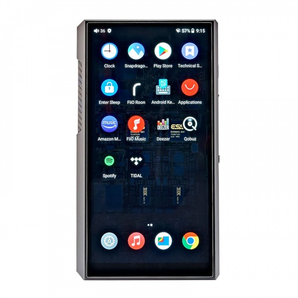 FiiO M11 Plus MKII Digital Audio Player - home screen