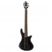 Schecter Stiletto Stealth-5 Bass Guitar, Satin Black - Secondhand