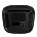 Hisense Party Rocker One Portable Bluetooth Speaker - Control panel and wireless charging pad