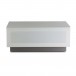 Alphason Element Modular EMTMOD850 TV Cabinet, White Gloss - Front