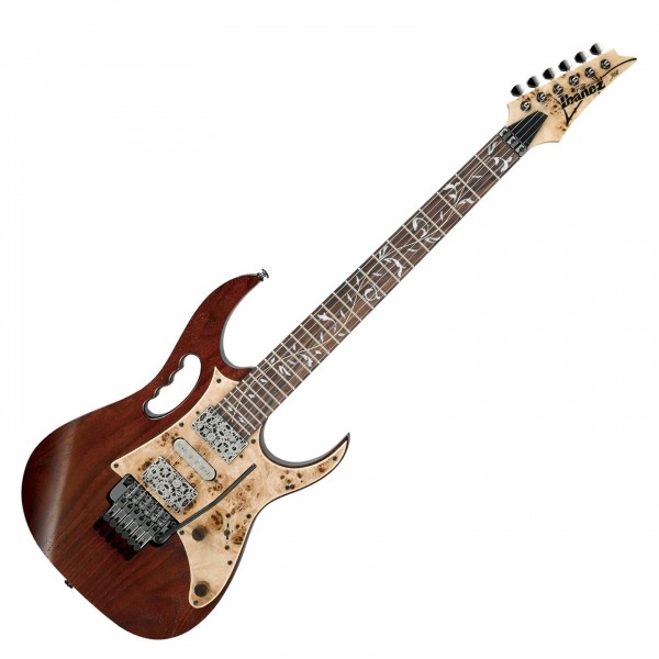 Ibanez Steve Vai JEM premium JEM77WDP Electric Guitar, Charcoal Brown