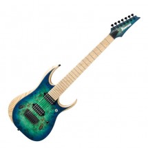 Ibanez RGDIX7MPB Iron Label 7 String, Surreal Blue Burst
