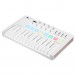 MiniLab 3 MIDI Keyboard, Alpine White - Angled