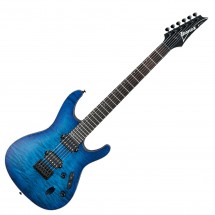 Ibanez S621QM, Sapphire Blue Flat