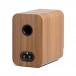 Q Acoustics 3020c Bookshelf Speaker, Pin Oak - Reverse angled