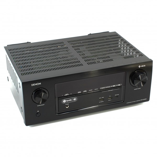 Denon AVR-X2400H Black 7.2 Channel AV Receiver with HEOS Music