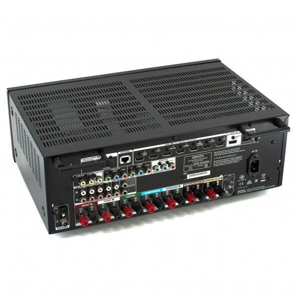 Denon AVR-X2400H Black 7.2 Channel AV Receiver with HEOS Music
