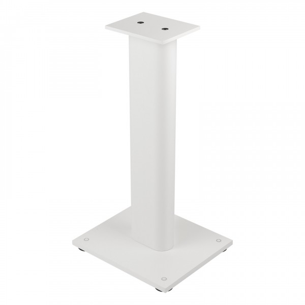 JBL Stage Floor Stand, White - Angled