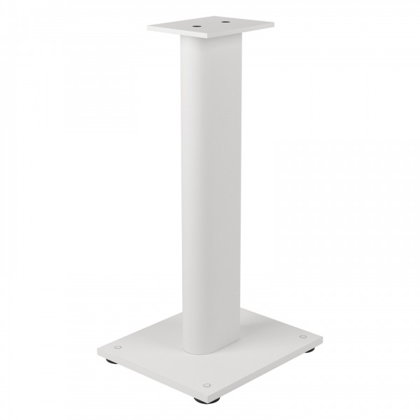 JBL Stage Floor Stand, White - Angled