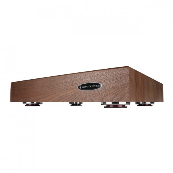 IsoAcoustics DELOS 1815W2 Walnut Isolation Platform