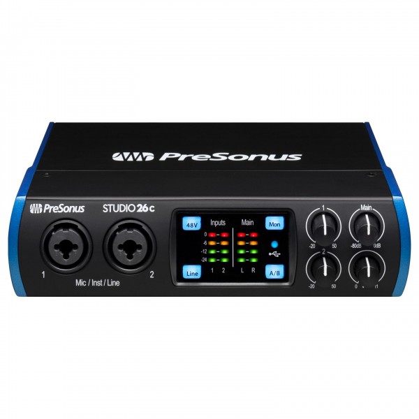 Presonus Studio 26C - Front Top