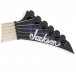 Jackson Pro Dinky DK2QM HT, Transparent Purple Burst - headstock