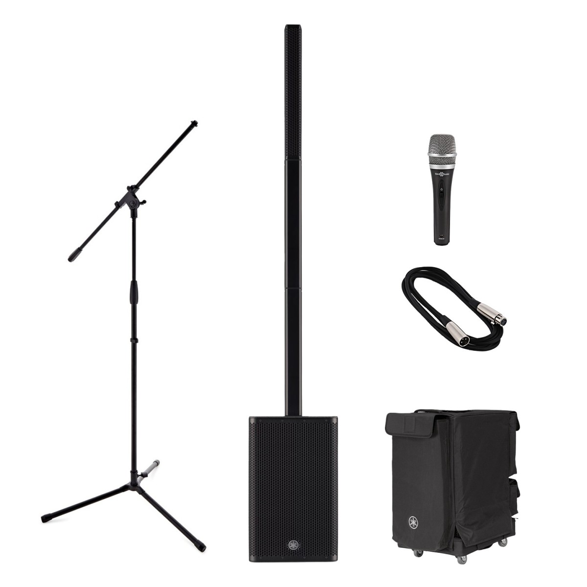 Click to view product details and reviews for Yamaha Stagepas 1k Mk2 Column Pa System Complete Package.