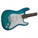 Fender 2024 Collection, Made in Japan Hybrid II Stratocaster RW, Quilt Aquamarine