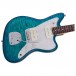 Fender 2024 Collection, Made in Japan Hybrid II Jazzmaster RW, Quilt Aquamarine