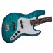 Fender 2024 Collection, Made in Japan Hybrid II Jazz Bass RW, Quilt Aquamarine