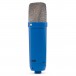 Rode NT1 Condenser Microphone, Cobalt Blue - Angled