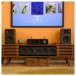 JBL Stage 250B Bookshelf Speakers Black - lifestyle