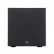 JBL Stage 200P Powered Subwoofer, Black - Front with grille attached