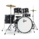 Gretsch Renegade 22" Drum Kit with Hardware & Cymbals, Black Mist