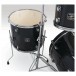 Gretsch Renegade Drum Kit with Hardware & Cymbals, Black Mist - Floor Tom