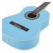 3/4 Classical Guitar, Light Blue, by Gear4music