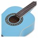 3/4 Classical Guitar, Light Blue, by Gear4music