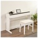 VISIONKEY-500 Digital Piano by Gear4music, Matte White