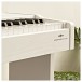 VISIONKEY-500 Digital Piano Bench Pack by Gear4music, White