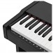 VISIONKEY-500 Digital Piano Bench Pack by Gear4music, Matte Black