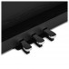 VISIONKEY-500 Digital Piano Bench Pack by Gear4music, Matte Black