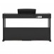 VISIONKEY-500 Digital Piano Bench Pack by Gear4music, Matte Black