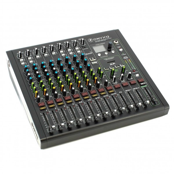 Mackie ONYX 12 12-Channel Analog Mixer with Multi-Track USB - Secondhand