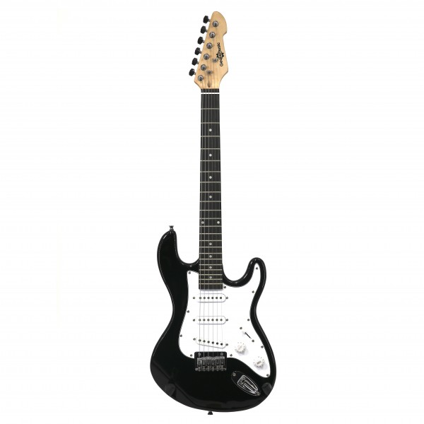 LA Electric Guitar by Gear4music, Black - Secondhand