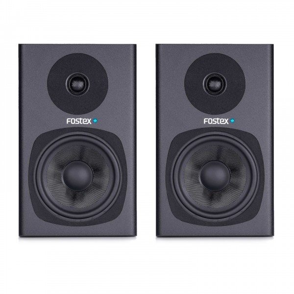 Fostex PM0.5d Active Speaker, Pair, Black - Front