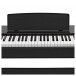 VISIONKEY-500 Digital Piano Bench Pack by Gear4music, Matte Black