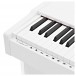 VISIONKEY-500 Digital Piano Bench Pack by Gear4music, White