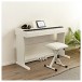 VISIONKEY-500 Digital Piano Bench Pack by Gear4music, White