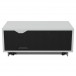 Alphason Element Modular 850 TV Cabinet, White Gloss - Back