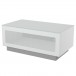 Alphason Element Modular 850 TV Cabinet, White Gloss - Angled, Left