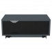 Alphason Element Modular 850 TV Cabinet, Grey Gloss - Back