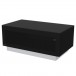 Alphason Element Modular 850 TV Cabinet, Black Gloss - Angled, Left