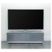 Alphason Element Modular 1250 TV Cabinet, Grey Gloss - Lifestyle