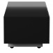 Alphason Element Modular 1250 TV Cabinet, Black Gloss - Side