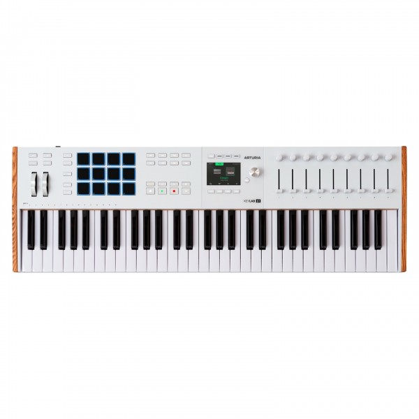 Arturia Keylab MK3 61 Key, White - Top