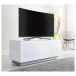 Alphason Element Modular 1250XL TV Cabinet, White Gloss - Lifestyle